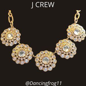 J Crew Layered circle necklace